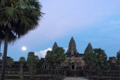 Angkor Wat-I slept inside so I could get this night shot without any Farangs